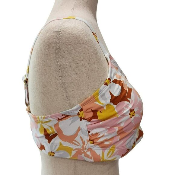 Xhilaration‎ Floral Bralette Bikini Top Junior Plus Size 14W - Picture 6 of 15